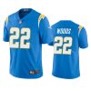 JT Woods Los Angeles Chargers Powder Blue Vapor Limited Jersey 3 jt woods chargers powder blue vapor jersey