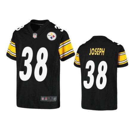 Youth Steelers Karl Joseph Black Game Jersey