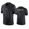 Baltimore Ravens Kyle Hamilton Black Reflective Limited Jersey 2 kyle hamilton ravens reflective limited black jersey