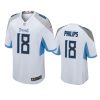 Tennessee Titans Kyle Philips White Game Jersey 3 kyle philips titans white game jersey