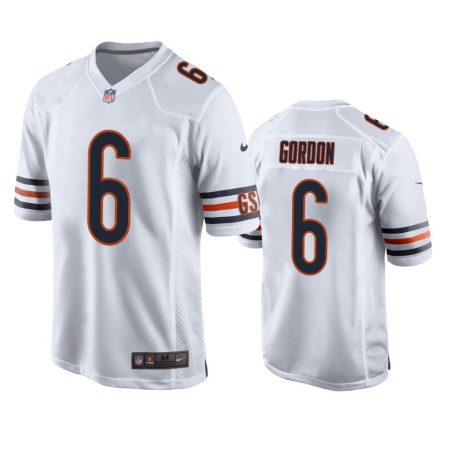 Chicago Bears Kyler Gordon White Game Jersey