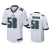 Philadelphia Eagles Kyron Johnson White Game Jersey 3 kyron johnson eagles white game jersey