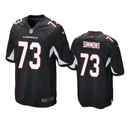 Arizona Cardinals Lachavious Simmons Black Alternate Game Jersey