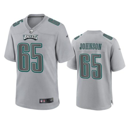 Philadelphia Eagles Lane Johnson Gray Atmosphere Fashion Game Jersey