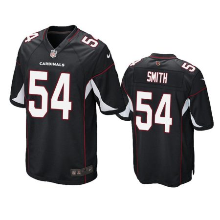 Arizona Cardinals Lecitus Smith Black Alternate Game Jersey