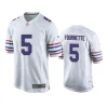 Buffalo Bills Leonard Fournette White Alternate Game Jersey 3 leonard fournette bills white alternate game jersey