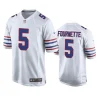leonard fournette bills white alternate jersey