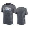 Detroit Lions Black Velocity Athletic Stack Performance T-Shirt 2 lions black velocity athletic stack performance t shirt