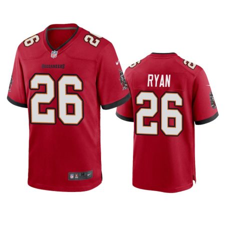 Tampa Bay Buccaneers Logan Ryan Red Game Jersey