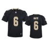 Youth Saints Marcus Maye Black Game Jersey 3 marcus maye game youth black jersey