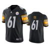 Mason Cole Pittsburgh Steelers Black Vapor Limited Jersey 2 mason cole steelers black vapor jersey