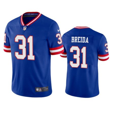 New York Giants Matt Breida Royal Classic Vapor Limited Jersey