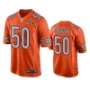 Chicago Bears Matt Overton Orange Game Jersey 2 matt overton bears game orange jersey