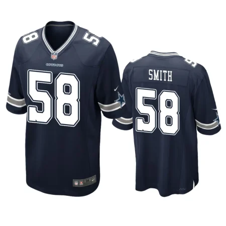 Dallas Cowboys Mazi Smith Navy 2023 NFL Draft Game Jersey