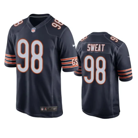 Chicago Bears Montez Sweat Navy Game Jersey
