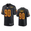 Washington Commanders Montez Sweat Black Alternate Game Jersey 2 montez sweat commanders alternate game black jersey