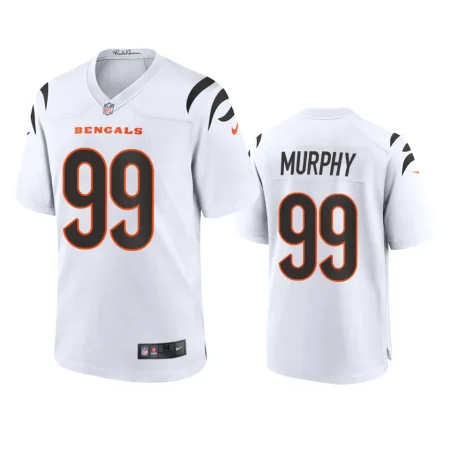 Cincinnati Bengals Myles Murphy White 2023 NFL Draft Game Jersey