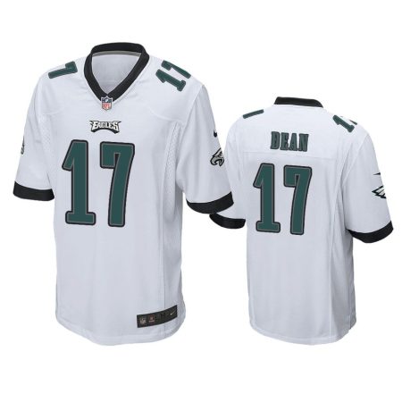 Philadelphia Eagles Nakobe Dean White Game Jersey