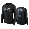NFC Brandon Aubrey Black 2024 NFL Pro Bowl Long Sleeve T-Shirt 2 nfc brandon aubrey black 2024 nfl pro bowl long sleeve t shirt