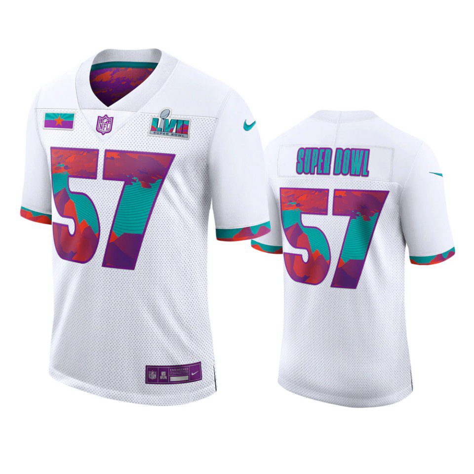 NFL White Super Bowl LVII Jersey - Men's 1 nfl white super bowl lvii jersey