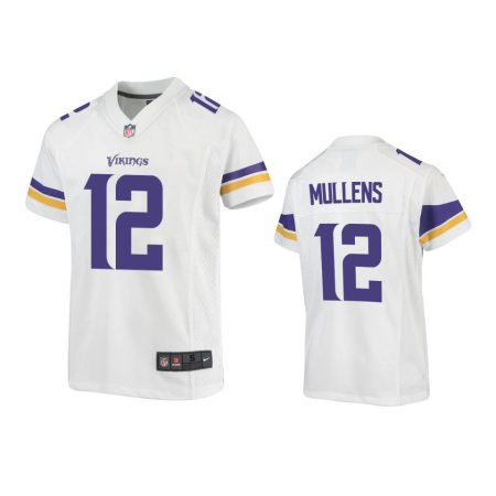 Youth Vikings Nick Mullens White Game Jersey