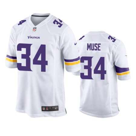 Minnesota Vikings Nick Muse White Game Jersey