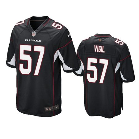 Arizona Cardinals Nick Vigil Black Alternate Game Jersey