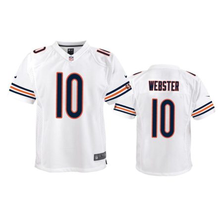 Youth Bears Nsimba Webster White Game Jersey
