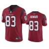 Houston Texans O.J. Howard Red Vapor Limited Jersey 3 o.j. howard texans vapor limited red jersey