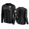Green Bay Packers Black High Whip Pitcher Long Sleeve T-Shirt 3 packers black high whip pitcher long sleeve t shirt