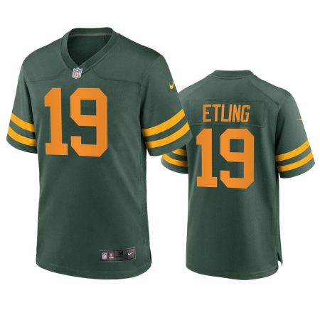Danny Etling Green Bay Packers Green Alternate Game Jersey