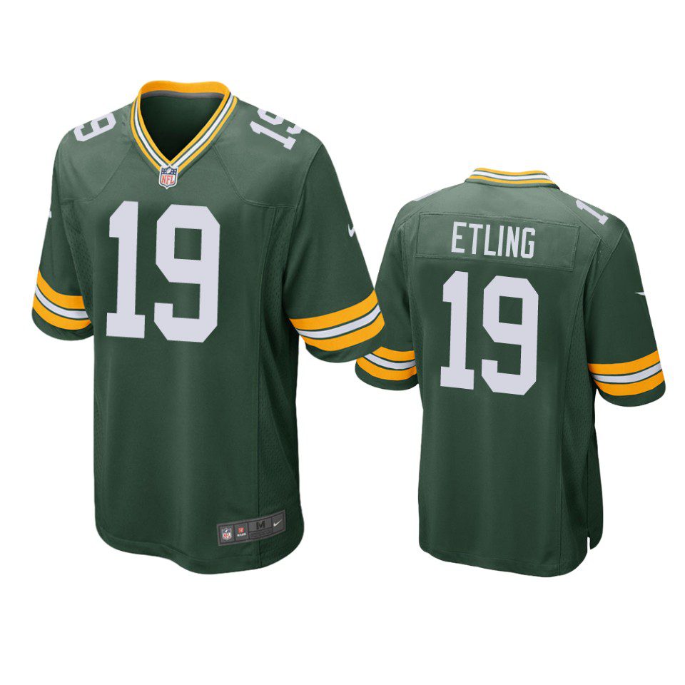 Danny Etling Green Bay Packers Green Game Jersey 1 packers danny etling game green jersey