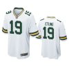 Danny Etling Green Bay Packers White Game Jersey 3 packers danny etling game white jersey
