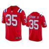 Pierre Strong Jr. New England Patriots Red Alternate Game Jersey 3 patriots pierre strong jr. alternate game red jersey