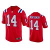 Ty Montgomery New England Patriots Red Alternate Game Jersey 3 patriots ty montgomery alternate game red jersey