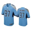 Tennessee Titans Quinton Bohanna Blue Game Jersey 2 quinton bohanna titans blue game jersey