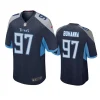 Tennessee Titans Quinton Bohanna Navy Game Jersey 2 quinton bohanna titans navy game jersey