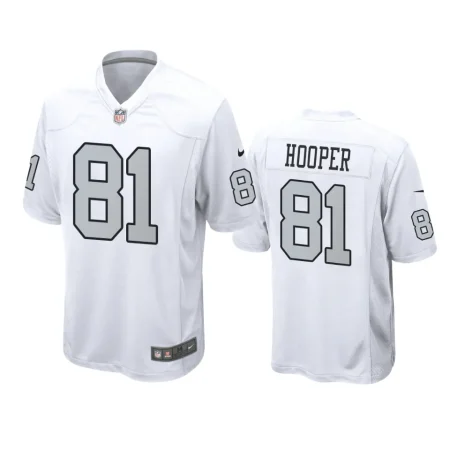 Austin Hooper Las Vegas Raiders White Alternate Game Jersey