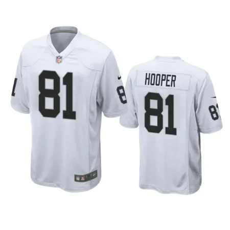 Austin Hooper Las Vegas Raiders White Game Jersey
