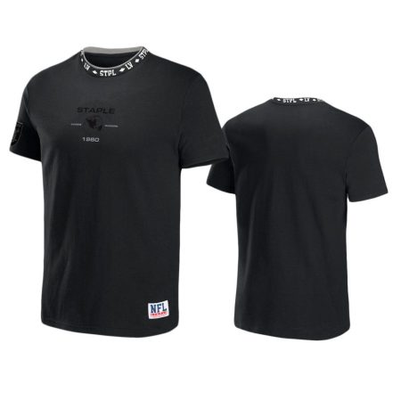 Las Vegas Raiders Black Staple Globe T-Shirt