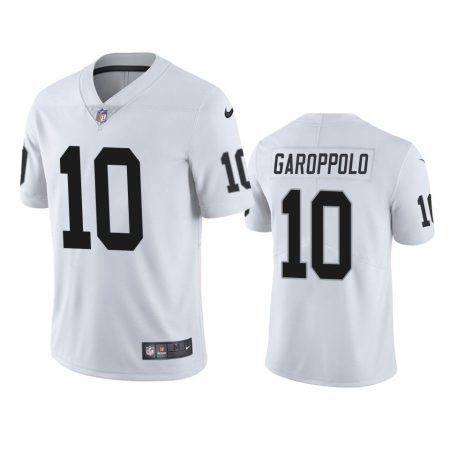 Las Vegas Raiders Jimmy Garoppolo White Vapor Limited Jersey