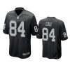 Keelan Cole Las Vegas Raiders Black Game Jersey 3 raiders keelan cole game black jersey