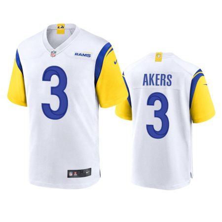 Cam Akers Los Angeles Rams White Alternate Game Jersey