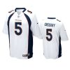 Denver Broncos Randy Gregory White Game Jersey 2 randy gregory broncos game white jersey