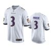 James Proche Baltimore Ravens White Game Jersey 3 ravens james proche game white jersey