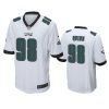 Philadelphia Eagles Robert Quinn White Game Jersey 2 robert quinn eagles white game jersey