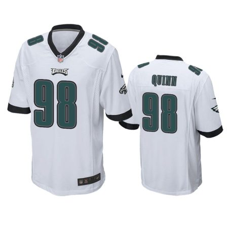 Philadelphia Eagles Robert Quinn White Game Jersey