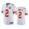 Ronald Jones II Kansas City Chiefs White Vapor Limited Jersey 2 ronald jones ii chiefs white vapor jersey