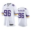 Minnesota Vikings Ross Blacklock White Game Jersey 2 ross blacklock vikings game white jersey