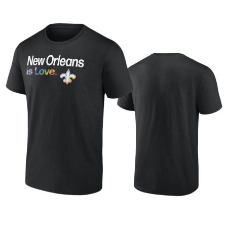 Men's New Orleans Saints Black City Pride T-Shirt